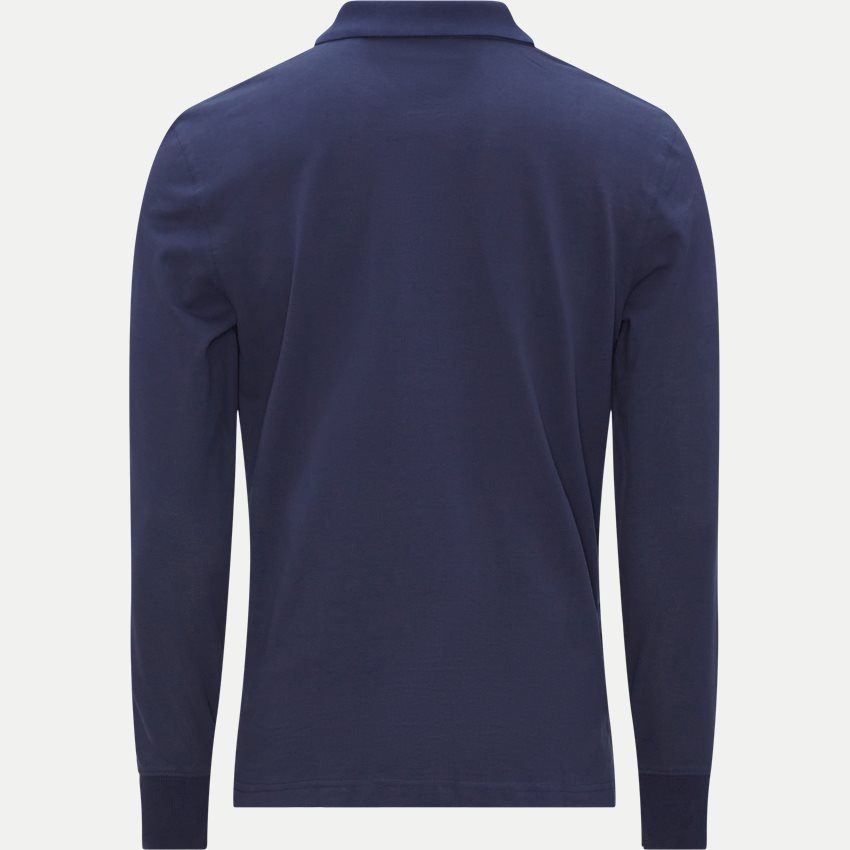 Gant T-shirts ORIGINAL PIQUE LS RUGGER 5201 AW22 EVENING BLUE